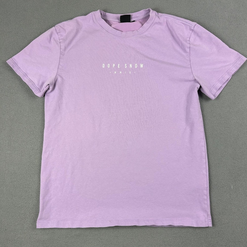 Dope Snow Shirt Mens Small Purple Mountain‎ Graphic Tee MMIX Lithuania